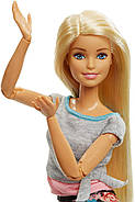Кукла Barbie Йога Безграничные движения Шарнирная блондинка, фото 3