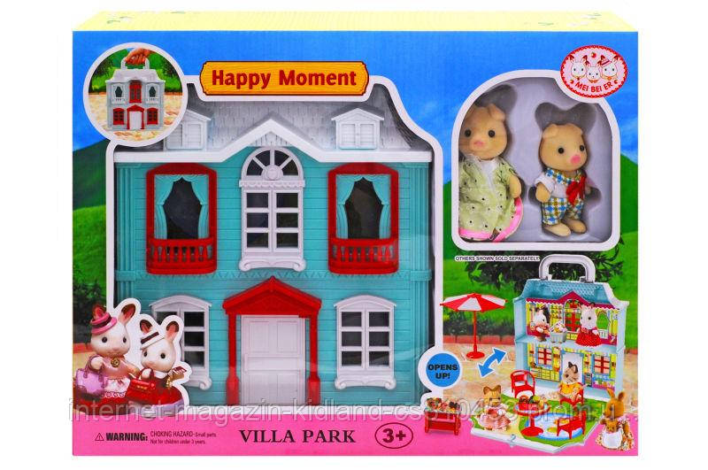 

Іграшки для дівчаток A-Toys Будинок з фігурками "Sylvanian Families" 385*9*295см різнобарвний MB