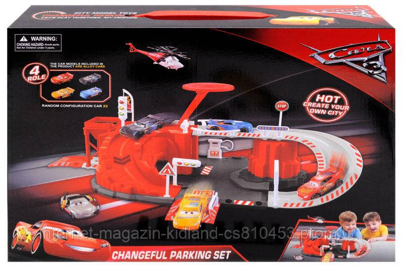 

Паркінг A-Toys Тачки 40*10*30 см різнобарвний 17616-132, Разноцветный