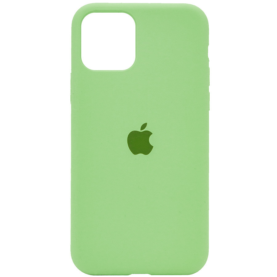 

Чехол Silicone Case Full Protective (AA) для Apple iPhone 11 Pro Max (6.5"), Мятный / mint