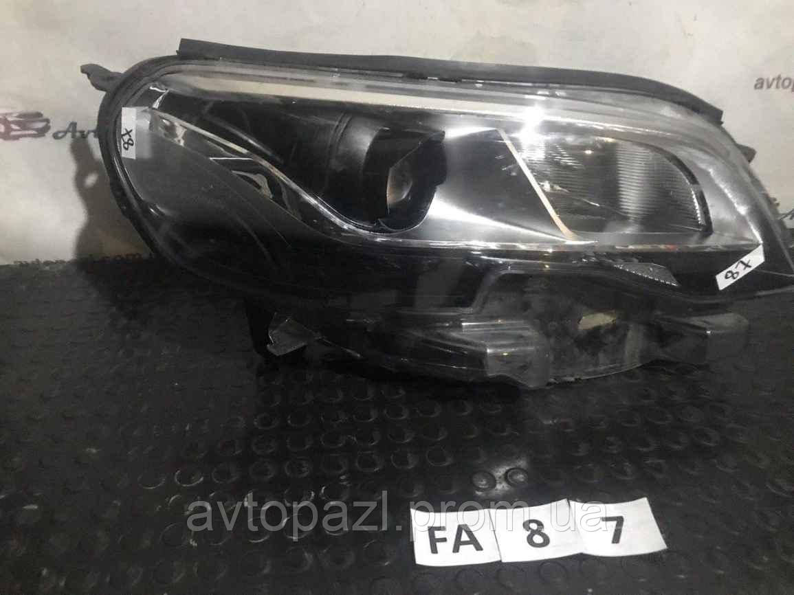 

FA0087 9808235780 Фара R bixenon led Peugeot/Citroen Traveler 16- Expert 3 17- www.avtopazl.com.ua