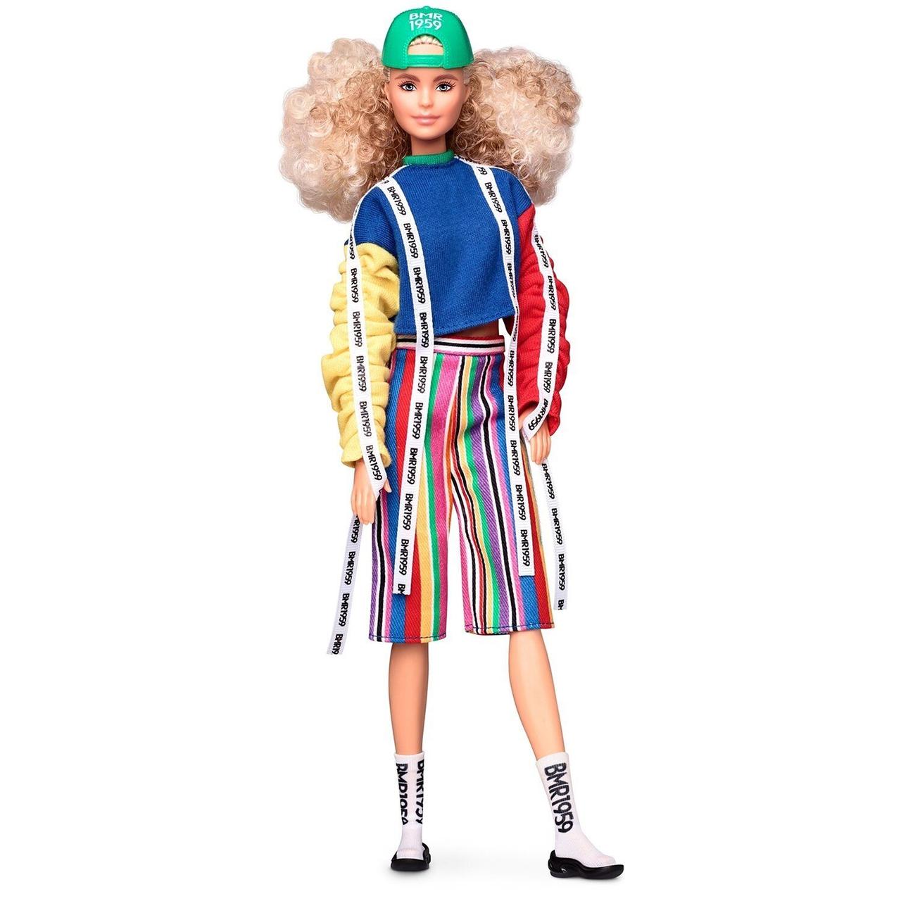 

Коллекционная кукла Барби Barbie BMR1959 кучерявая блондинка GHT92
