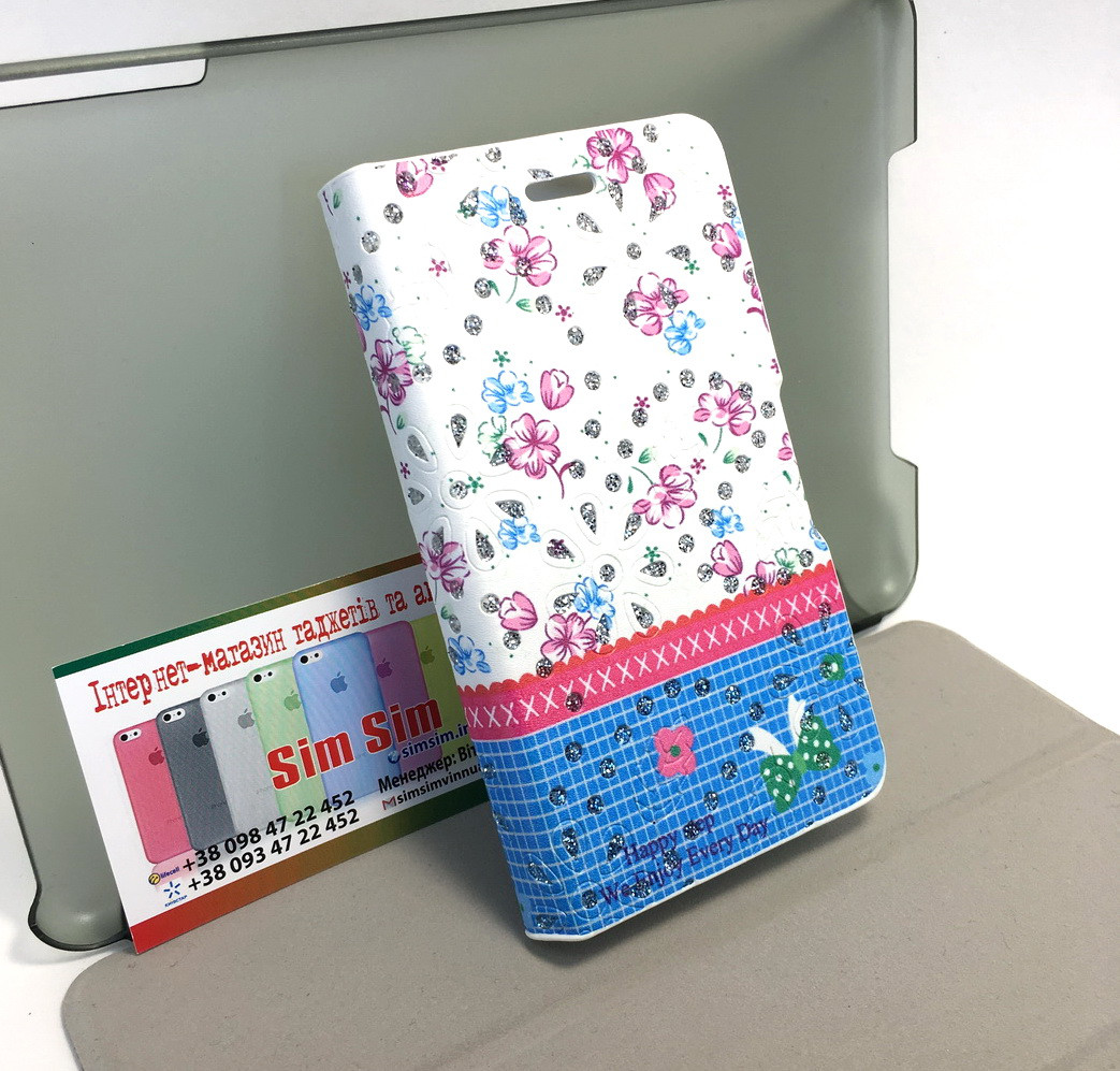 

Чехол для Lenovo A319 книжка боковой с подставкой противоударный Cath Kidston