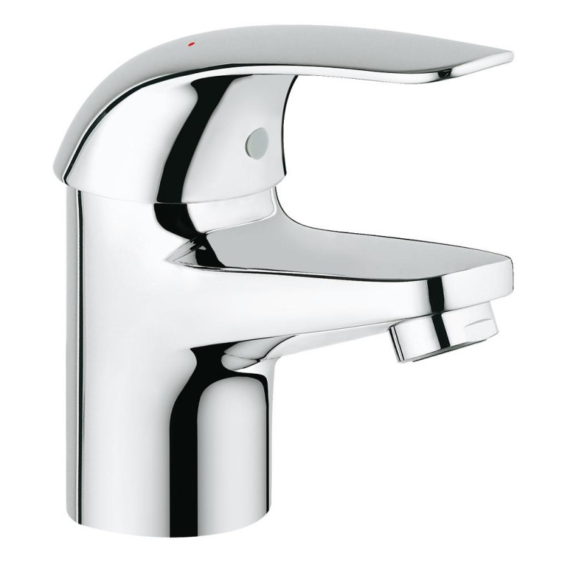 

Смеситель Для Умывальника Grohe Euroeco 32734000 Dn 15 S-Size Без Донного Клапана, Хром