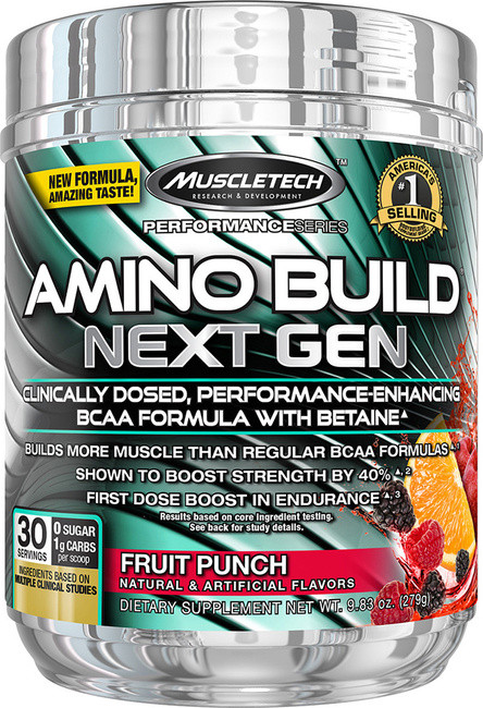 Amino Build Next Gen 30 serv (Fruit punch)Нет в наличии