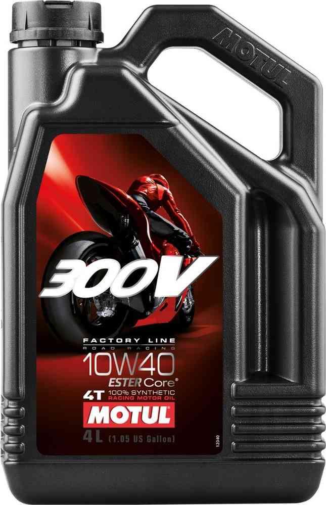 

Масло моторное MOTUL 300V 4T 10W40 100% синтетика 4 литра