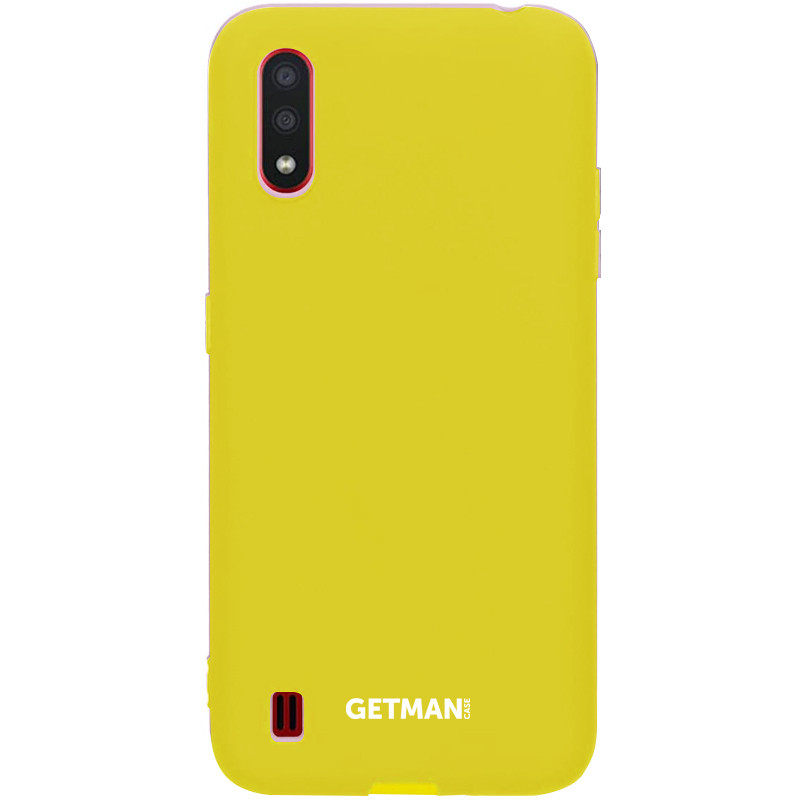 

Чехол Silicone Cover GETMAN for Magnet для Samsung Galaxy A01