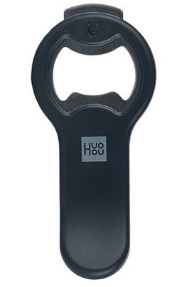 

Открывалка для бутылок Xiaomi HuoHou Wine Bottle Beer Cans Opener (HU0092) Black [48102], Черный