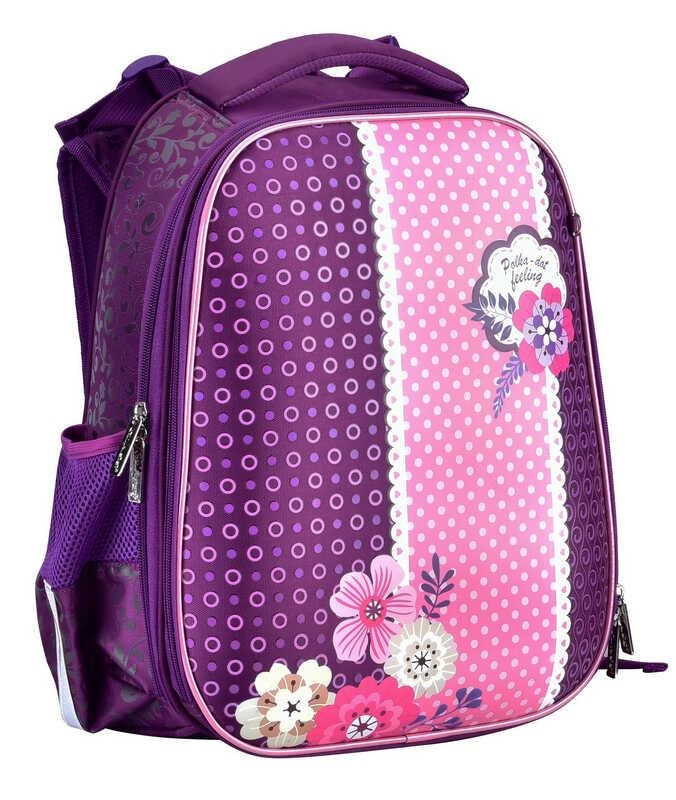 

Ранець каркасний "School Case" Flowers PL,2від.,39х28х21см №2021C/Class/(4)