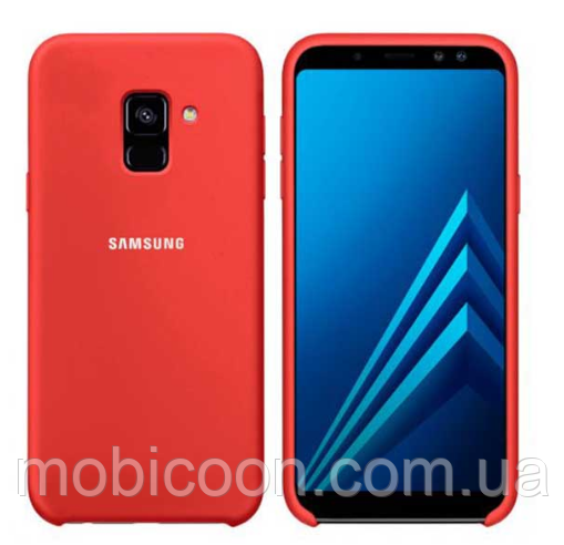 

Чехол Silicone Case для Samsung Galaxy J6 2018 J600 красный (самсунг галакси джей 6)