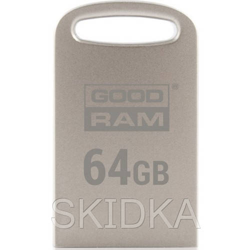 

Флеш накопитель GOODRAM 64GB Point Silver (UPO3-0640S0R11)