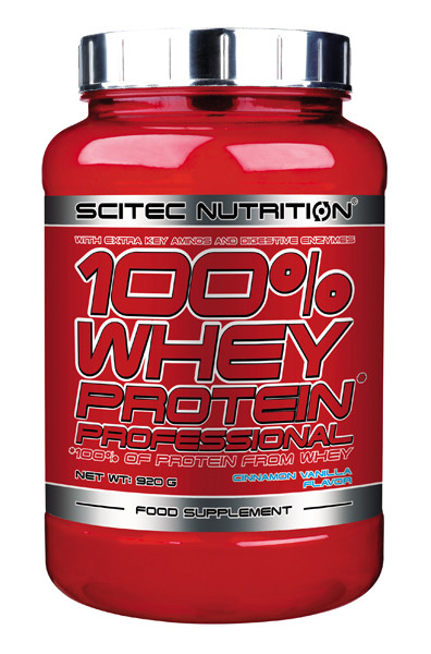 

Протеин SCITEC NUTRITION 100% Whey Protein Professional 920 гр ваниль ягоды