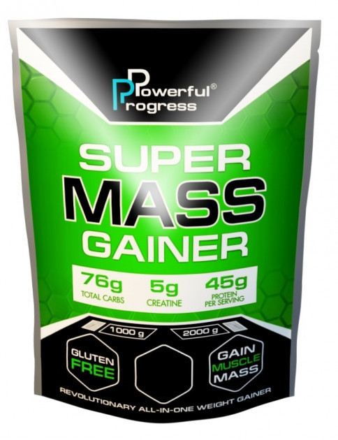 

Гейнер Powerful Progress Super Mass Gainer 2 кг шоколад