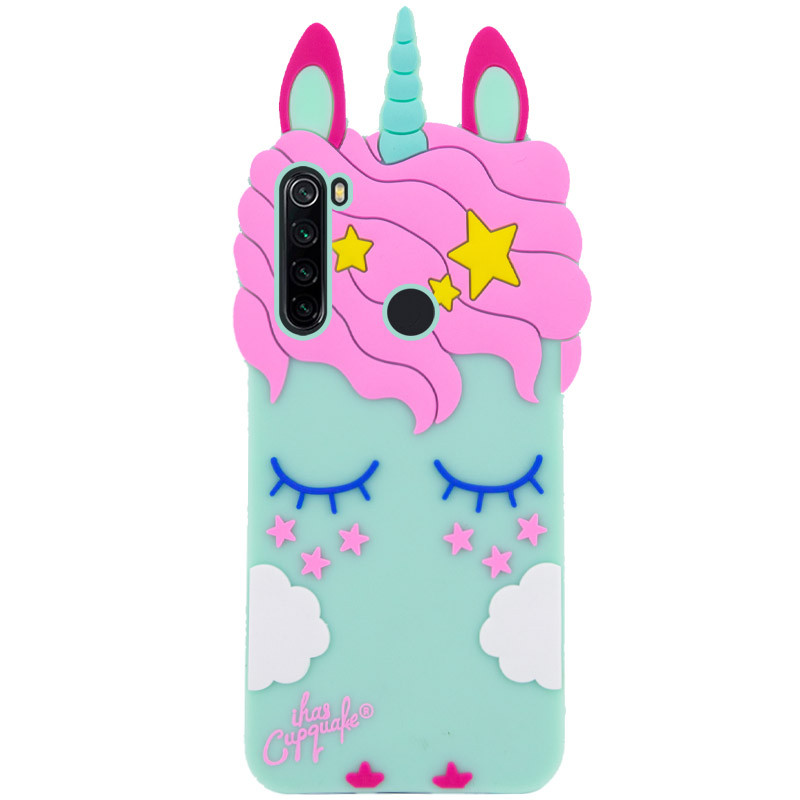 

Силиконовая накладка 3D Little Unicorn для Samsung Galaxy A21, Бирюзовый