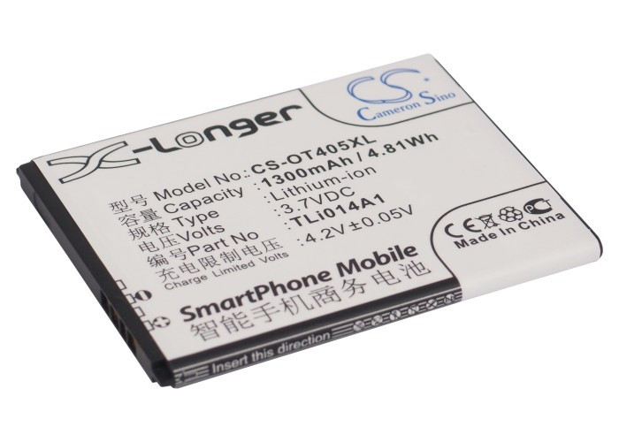 

Аккумулятор для Alcatel OT-4037X 1300 mAh Cameron Sino