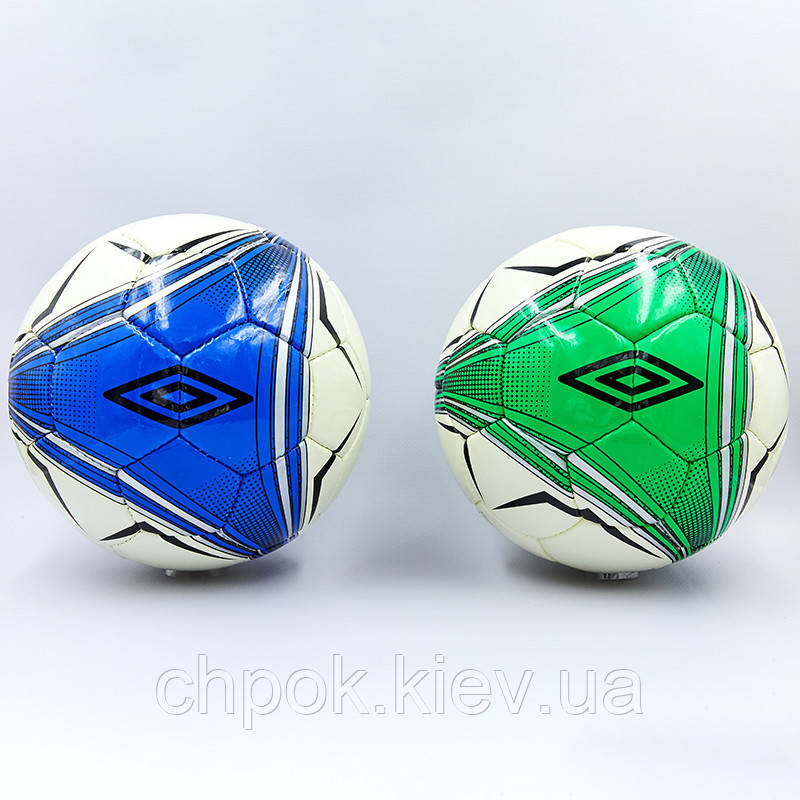 

Мяч футбольный №5 DX UMBRO FB-5425 (№5, 5 сл., сшит вручную, цвета в ассортименте)