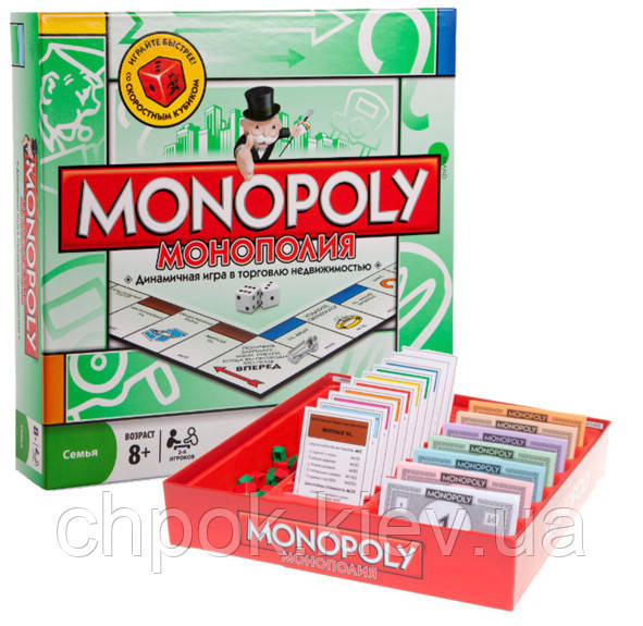 

Монополия 6123 на русском (Monopoly). Настольная игра