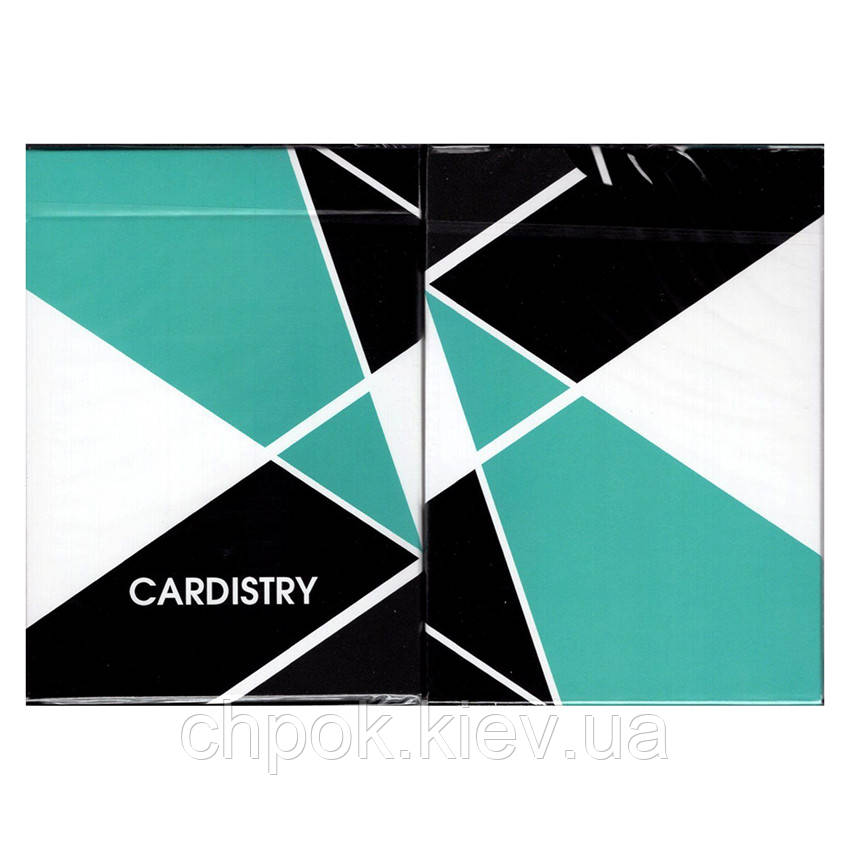 

Cardistry by BOCOPO бирюзовые – игральные карты