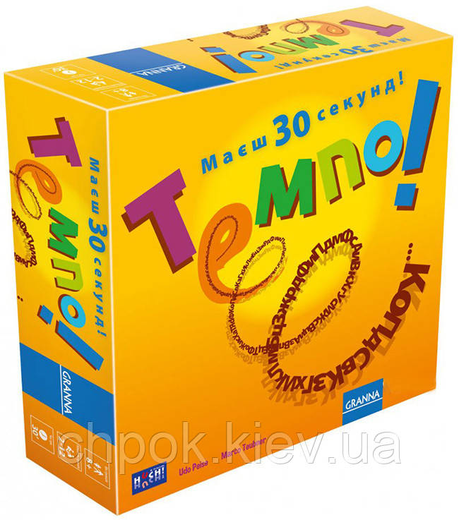 

Настольная игра Tempo! (Темпо). Granna (82753)