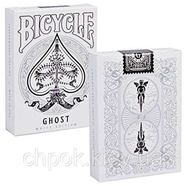 

Карты Bicycle Ghost Legacy: White Edition от Ellusionist