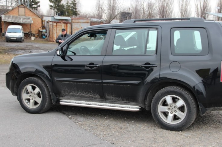 

Пороги Honda Pilot 2008-2016