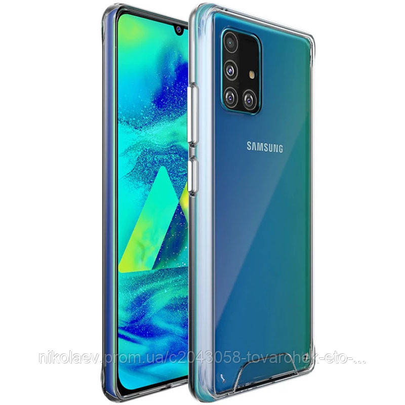 

Чехол TPU Space Case transparent для Samsung Galaxy A71, Прозрачный
