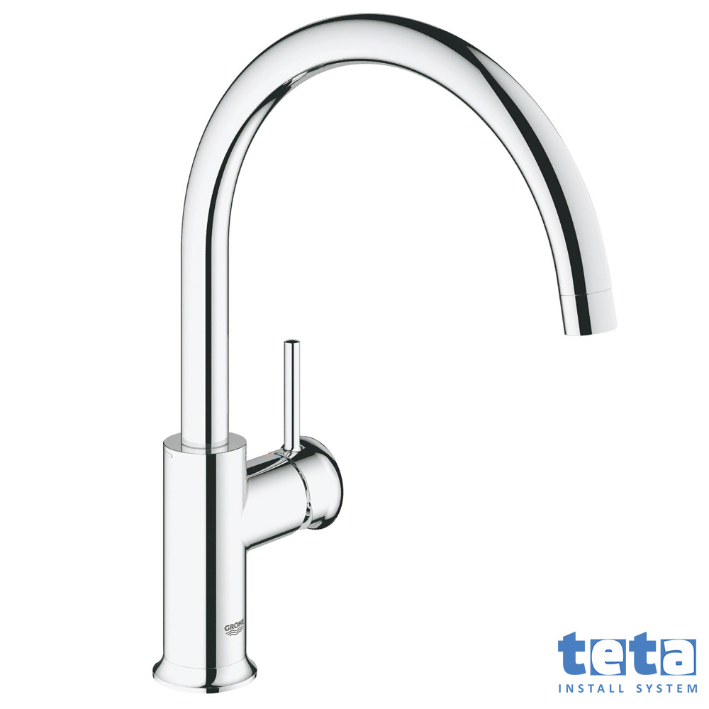 

Смеситель для мойки однорычажный Bau Classic GROHE