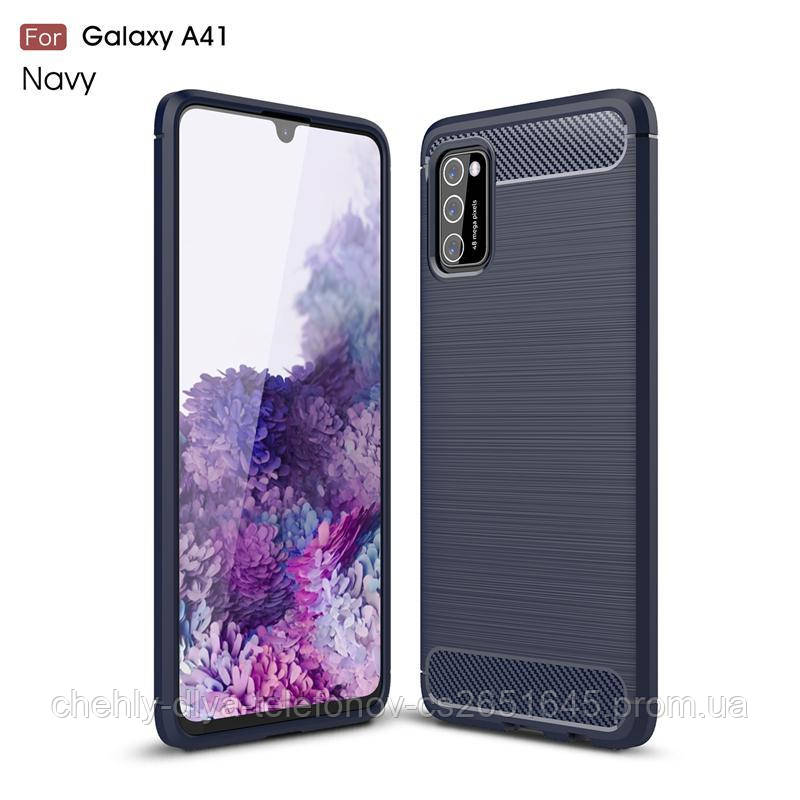 

TPU чехол Urban для Samsung Galaxy A41 синий