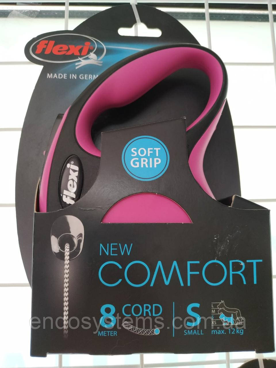 

Поводок - рулетка Flexi Comfort S, 8 м, до 12 кг ваги