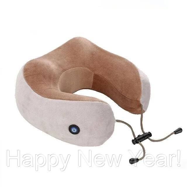 

Массажная подушка U-Shaped Massage Pillow с вибрацией и функцией памяти