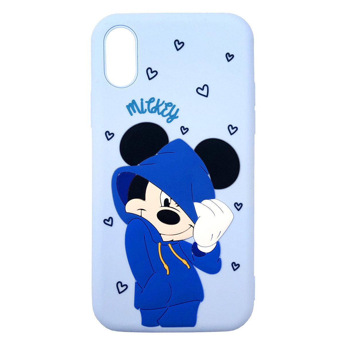 

Чехол накладка для iPhone XS Max Disney Mickey Mouse Sky blue