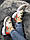 Жіночі Кросівки Adidas Yung 96 White Grey orange, фото 4
