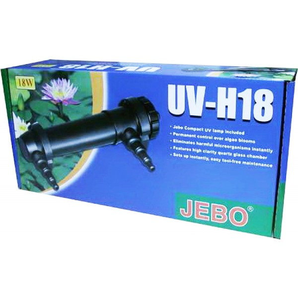 

Стерилизатор для аквариума Jebo UV-H 18 Вт