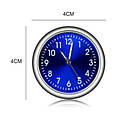 Автомобільні годинники Elegant Кварцові годинники в авто Білий циферблат на вибір корпус МЕТАЛЕВИЙ, фото 7