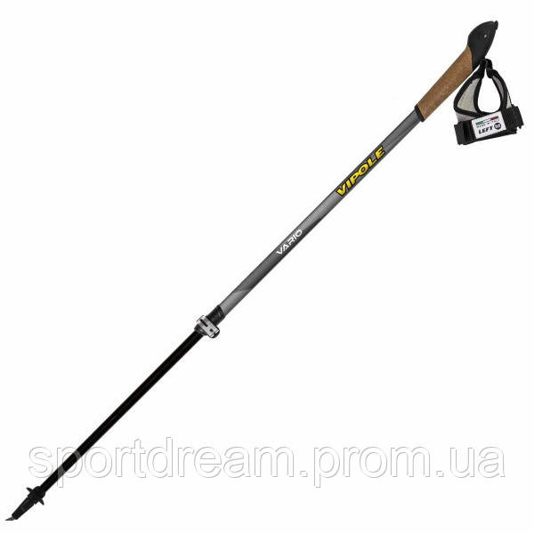 

Палки для скандинавской ходьбы Vipole Vario Top-Click QL K.T. Dark DLX S1856