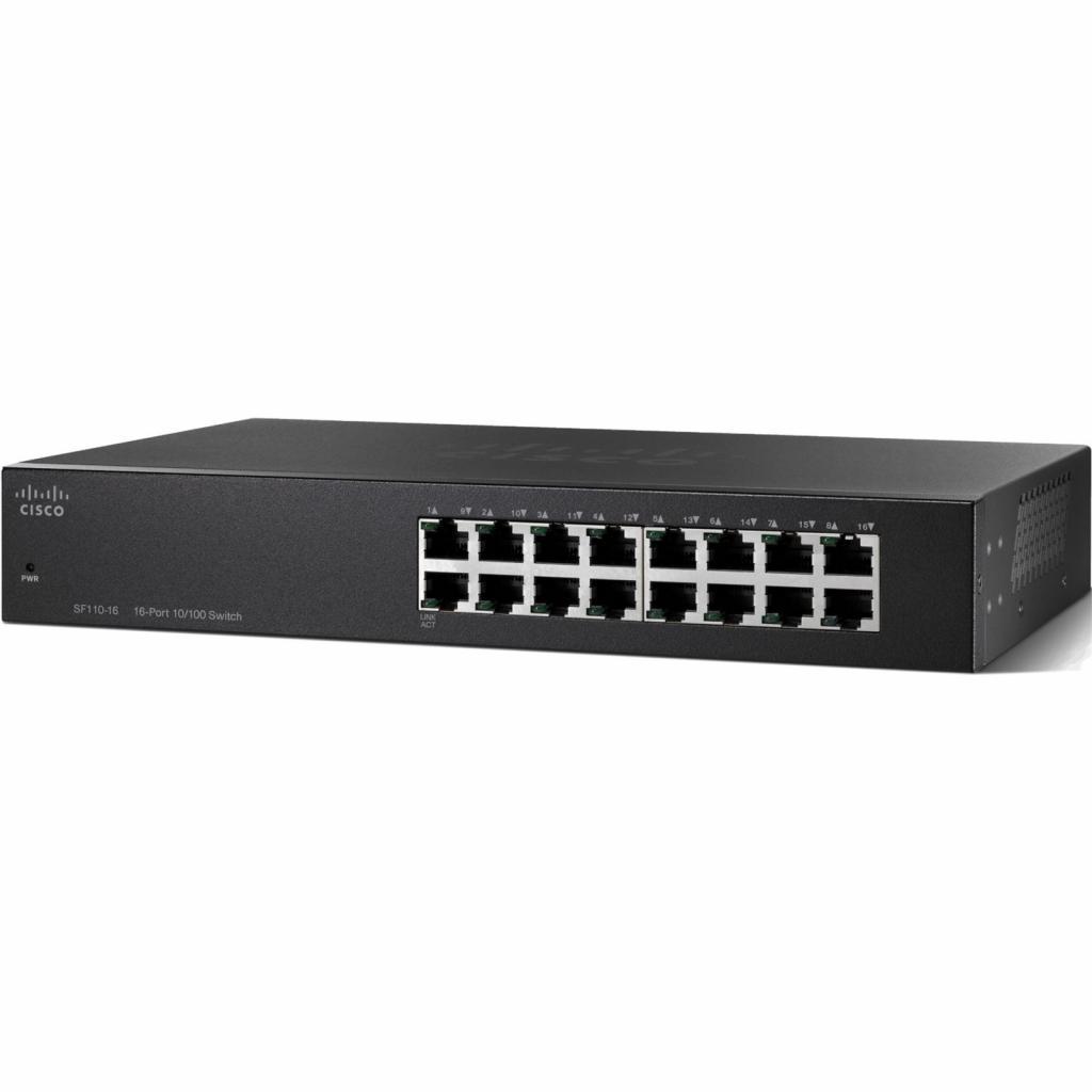 

Коммутатор сетевой Cisco SF110-16 (SF110-16-EU)