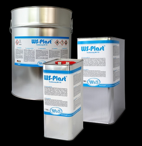 

Растворитель WS-Plast MV751 1 литр