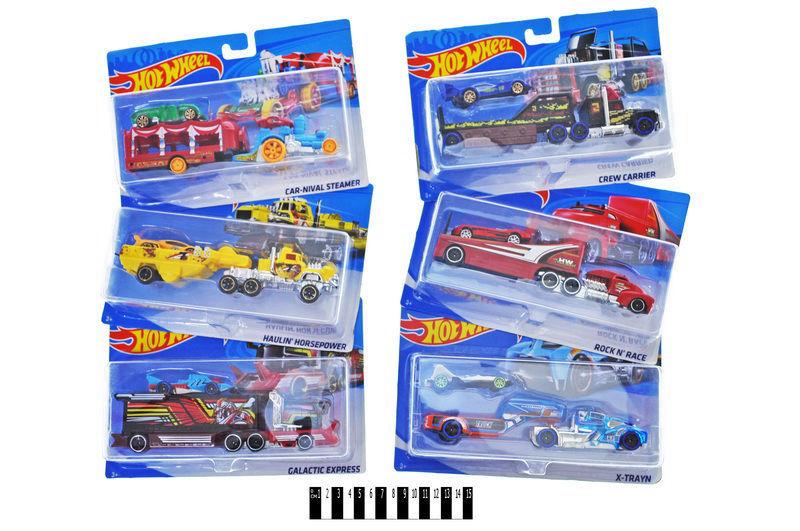 

Машина "Hot Wheel" "TRUCK" на блістері, 6 видів T-P771-1