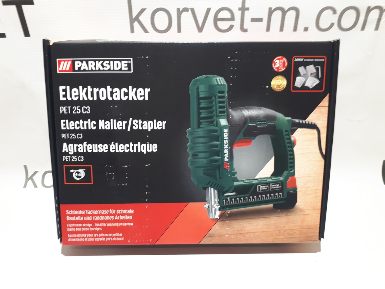 Электрический степлер Parkside PET 25 C 3 из Германии !, цена 1250 грн -  Prom.ua (ID#1027039816)