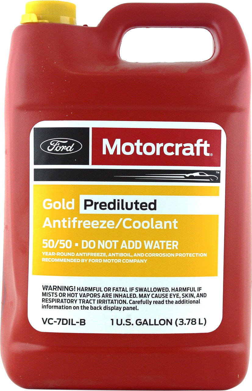 

Антифриз Ford Motorcraft Gold Prediluted -37° 3,78 л Желтый VC7DILB