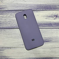 Чехол Silicone Case Xiaomi Redmi 8A Голубой