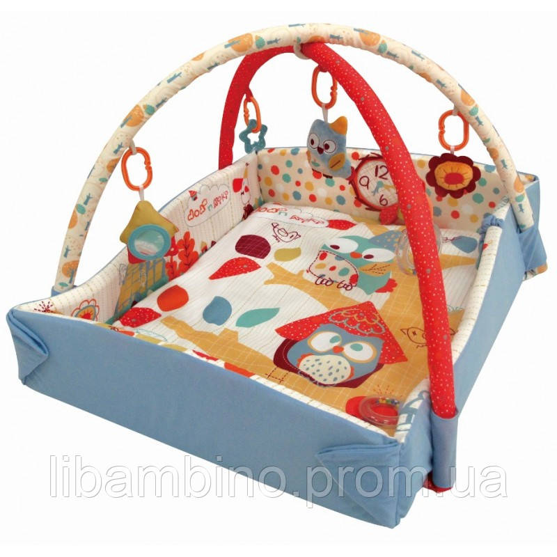 

Дитячий ігровий розвиваючий коврик Baby Mix TK/3261CE-4992 Сова