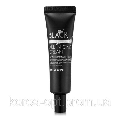 

Крем с экстрактом черной улитки MIZON Black Snail All in One Cream