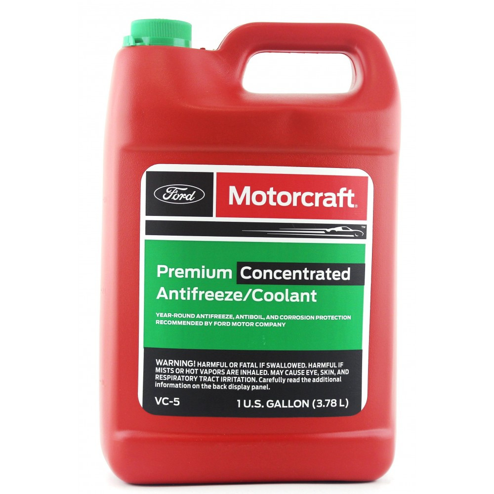 

Антифриз концентрат Ford Motocraft Premium Green -74° 3,78 л Зеленый VC5