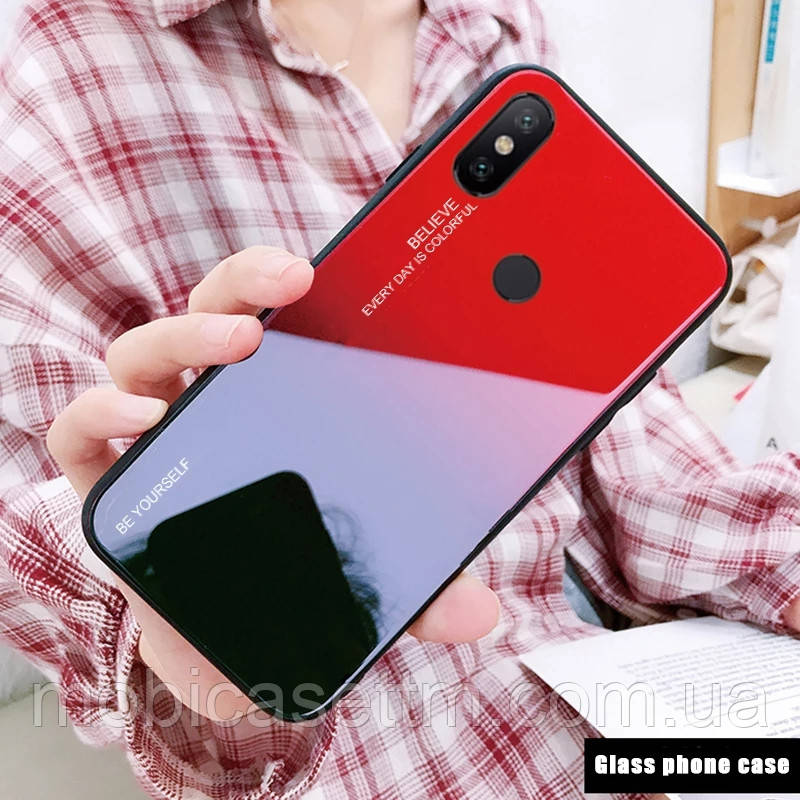 

Чехол Gradient для телефону Xiaomi Redmi Note 7 на сяоми ксиоми редми ноте нот 7 градиент чохол стеклянный