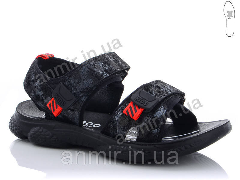 

Сандали детские для мальчика летние GG338-4A (38-42) "Солнце-Kimbo-o" купить оптом на 7км, Черный