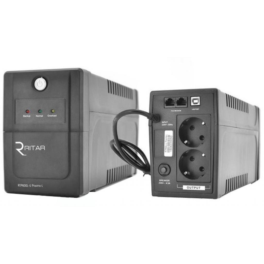 

Источник бесперебойного питания Ritar RTP600L-U (360W) Proxima-L (RTP600L-U)