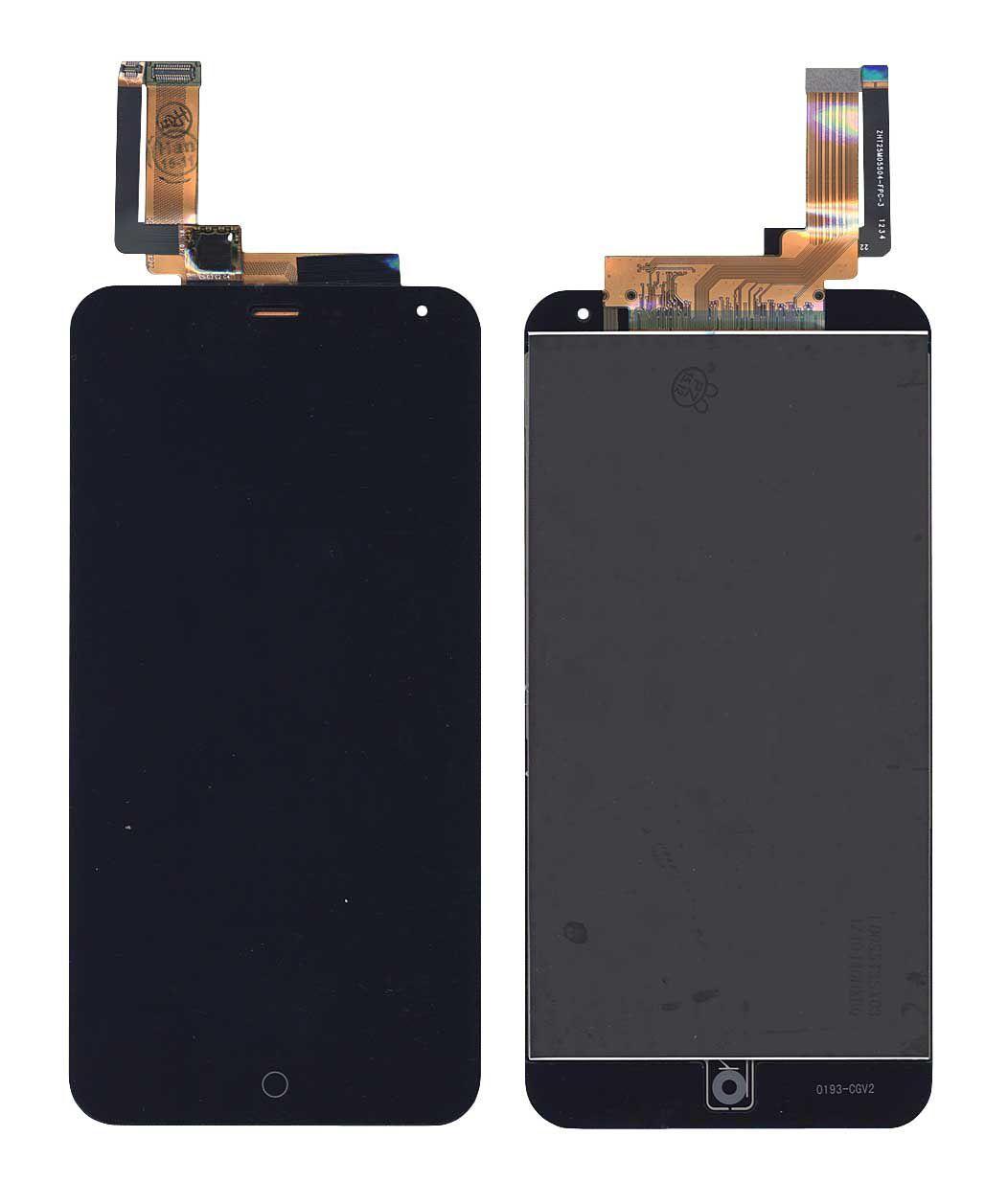 Матрица с тачскрином модуль для Meizu M1 note черный