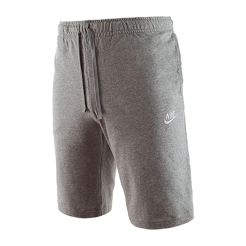 

Шорты nike M nsw short jsy Club серые, Серый