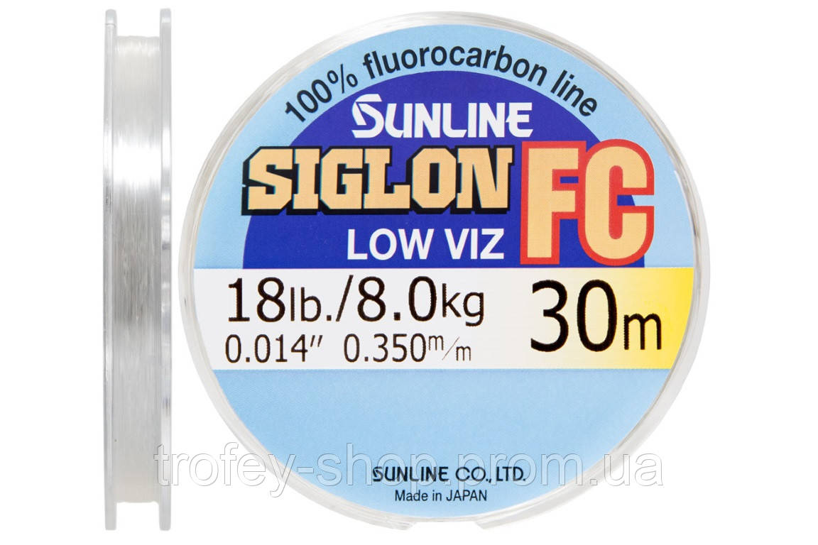 

Флюорокарбон Sunline SIG-FC 30м 0.35мм 8кг